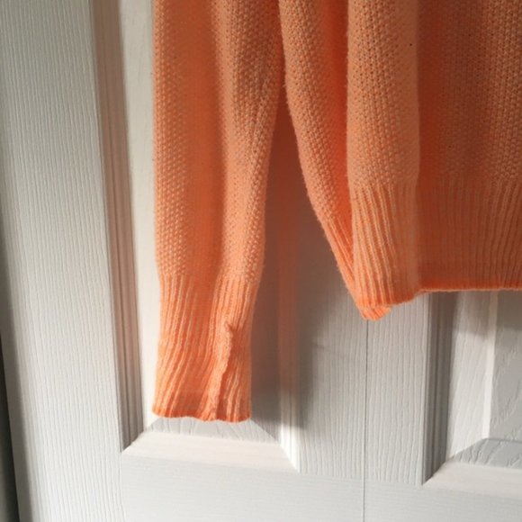 Neon Orange Crewneck Sweater - Picture 4 of 7